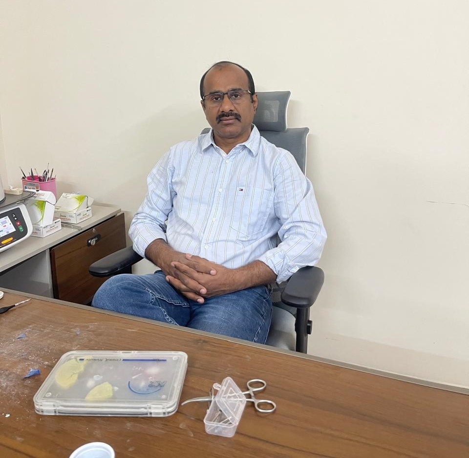 Dr Anil Kumar Reddy K smile design specialist dentist in Neredmet Hyderabad