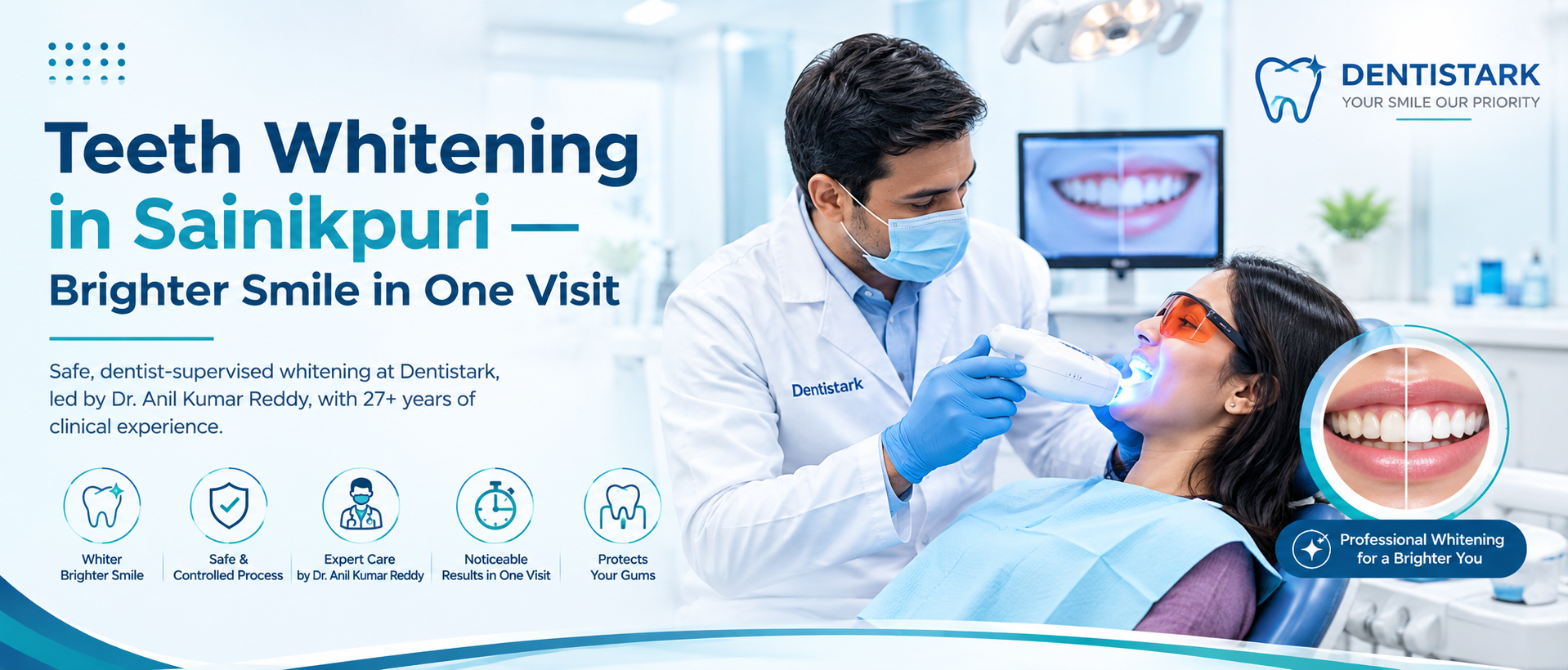Teeth Whitening In Sainikpuri